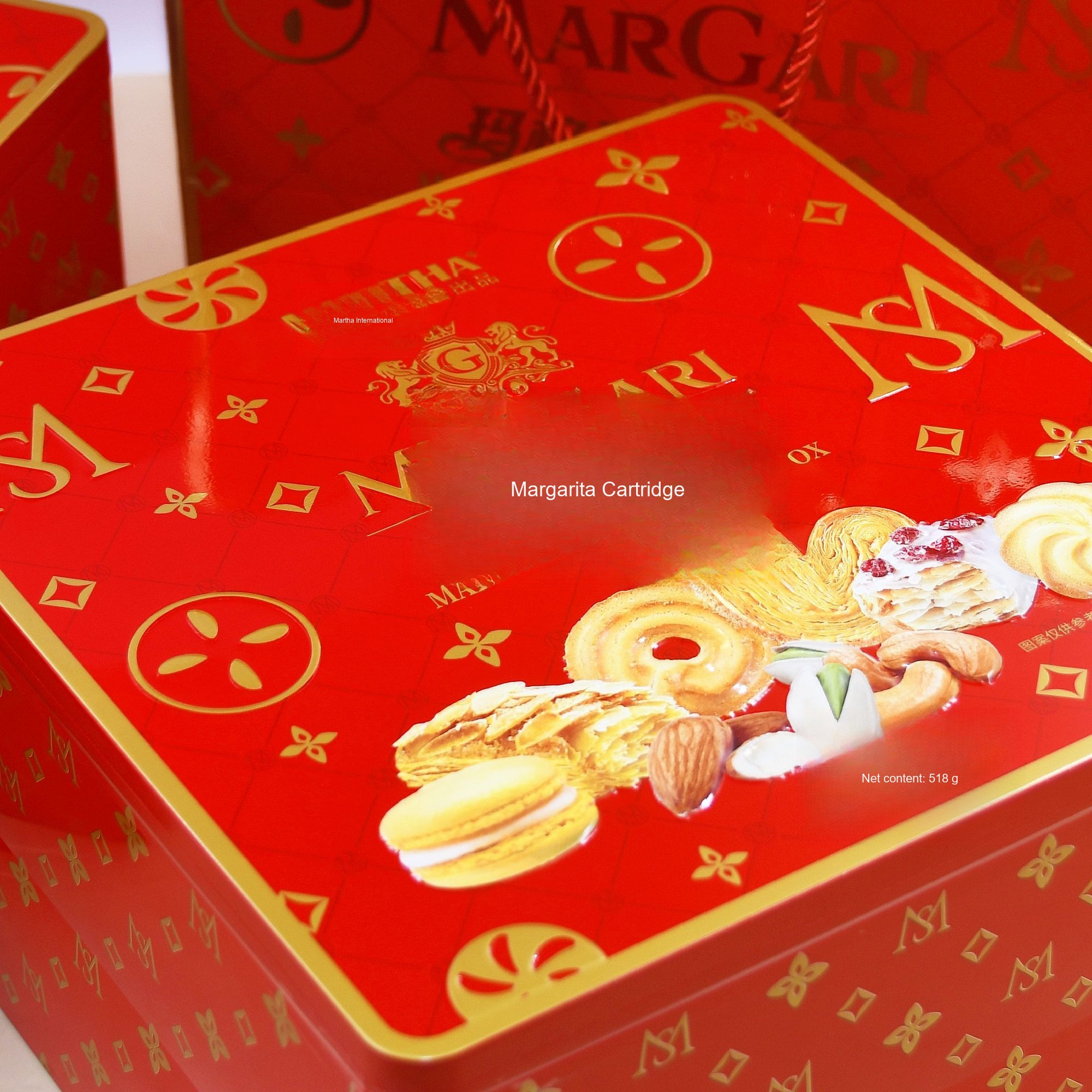 年货送礼香港玛莎新年礼盒什锦饼干礼罐装喜事饼干结婚婚庆伴手礼